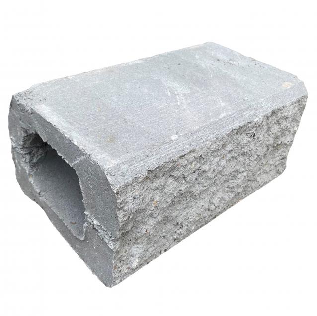 Arrinastone Oyster (Pewter) Concrete Retaining Wall Block - Standard Unit - Factory Seconds