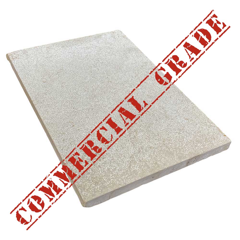 Portland Limestone Sandblasted 600x400x30mm Natural Stone Pavers - Commercial B Grade