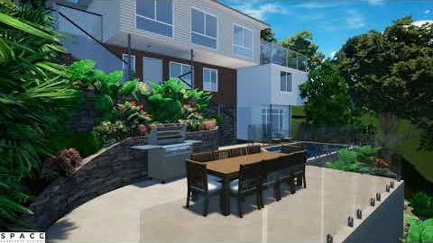 Watch Video: Backyard Design On Steep Slope