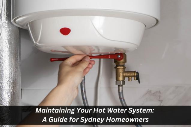 Read Article: Maintaining Your Hot Water System: A Guide for Sydney Homeowners