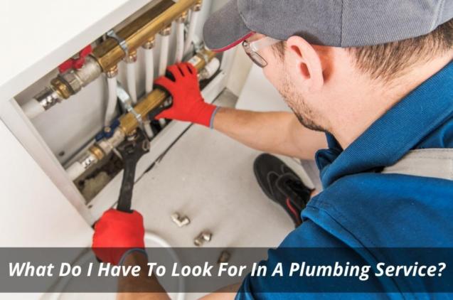 What Do I Have To Look For In A Plumbing Service?