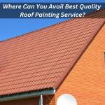 Where Can You Avail Best Quality Roof Painting Service?