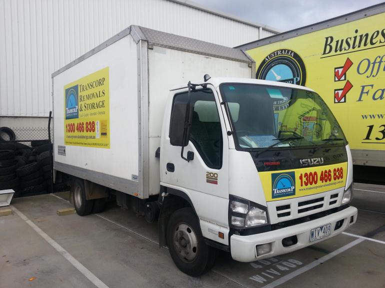 View Photo: New Small Removal Truck has just been fully sign written.