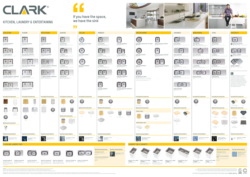 Browse Brochure: Clark Product Overview Chart