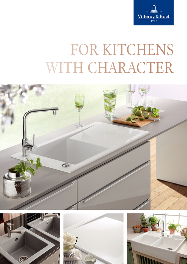 View Brochure: Villeroy & Boch Kitchen Sinks 2012