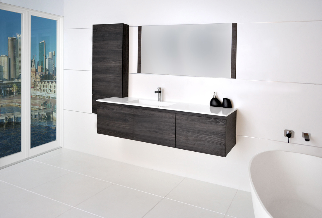 View Photo: ADP Summer Slim Wall Hung, Twin Wall Hung or Trio Floor Standing Vanity