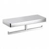 Arcisan Eneo Double Toilet Roll Holder With Shelf