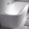 Bette Starlet D-Shaped Right-Hand End Silhouette Freestanding Bath