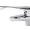 Enware Oras Vega Basin Mixer With Extended Cast Spout and Lever Handle