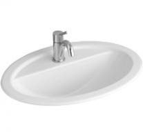 View Photo: Villeroy and Boch Loop Oval Drop in Basin with Tap Shelf