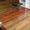 Solid strip timber flooring