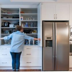 View Photo: Zesta Kitchens: Hidden Kitchen Appliance Cupboard